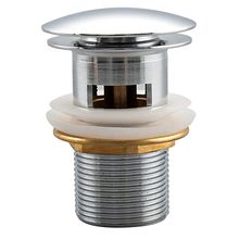 Product image of ნიჟარის ტრაპი ღილაკით FRAP F65-4 Chrome