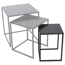 Product image of MEGA COLLECTIONS ETON SIDETABLE კვადრატული შავი 27X38 სმ ყვავილის ქოთნის სადგამი