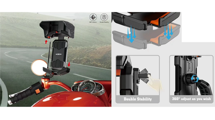 moxom-vs145-phone-holder-motorcycle-mobiluris-samagri-photo-2
