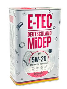 Product image of E-TEC 5W-20 ძრავის ზეთი 4 ლ