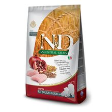 Product image of Farmina Georgia N&D მონათესავე მარცვლეული ქათამი & ბროწეული - ლეკვი, საშუალო &დიდი ჯიში