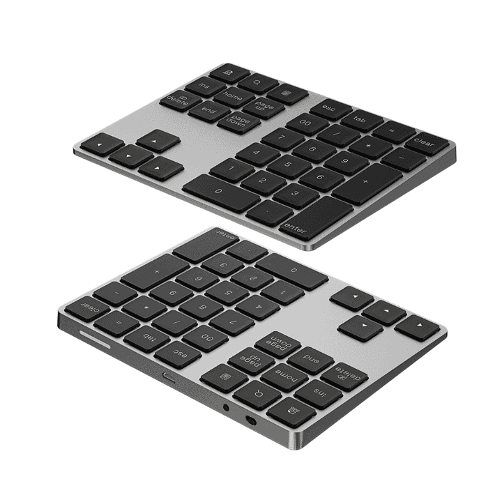 wiwu-nkb-02-wireless-numbric-keypad-34-keys-portable-mini-financial-accounting-number-keyboard-extension-for-pc-tablet-photo-2