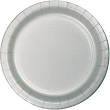 Product image of ფერადი ქაღალდის თეფშები 8ც