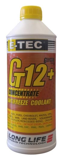 Product image of ანტიფრიზი E-TEC Glycsol Gt12+ ყვითელი 1.5 ლ