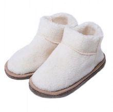Product image of ოთახის ჩუსტი UGG BOOTS WOOL ნატურალური შალის ვანილი თეთრი