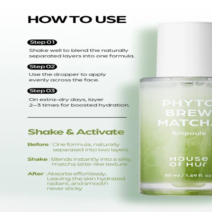 house-of-hur-phyto-brew-matcha-ampoule-50ml-sakhis-shrati-photo-3