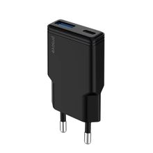 Product image of Wall Charger Proove Slender 30W (Type-C + USB) black