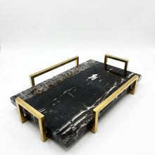 Product image of Eterna - შავი მარმარილოს ლანგარი 40*25*8 ს,