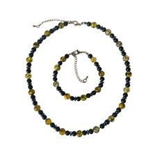 Product image of Blumine ორეული ჭრელი აქატის ქვებით N104