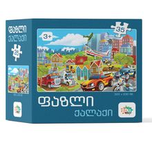 Product image of Edutoys ფაზლი - ქალაქი