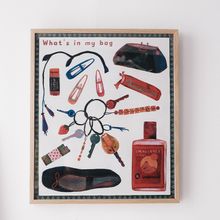 Product image of პოსტერი "What's in my bag"