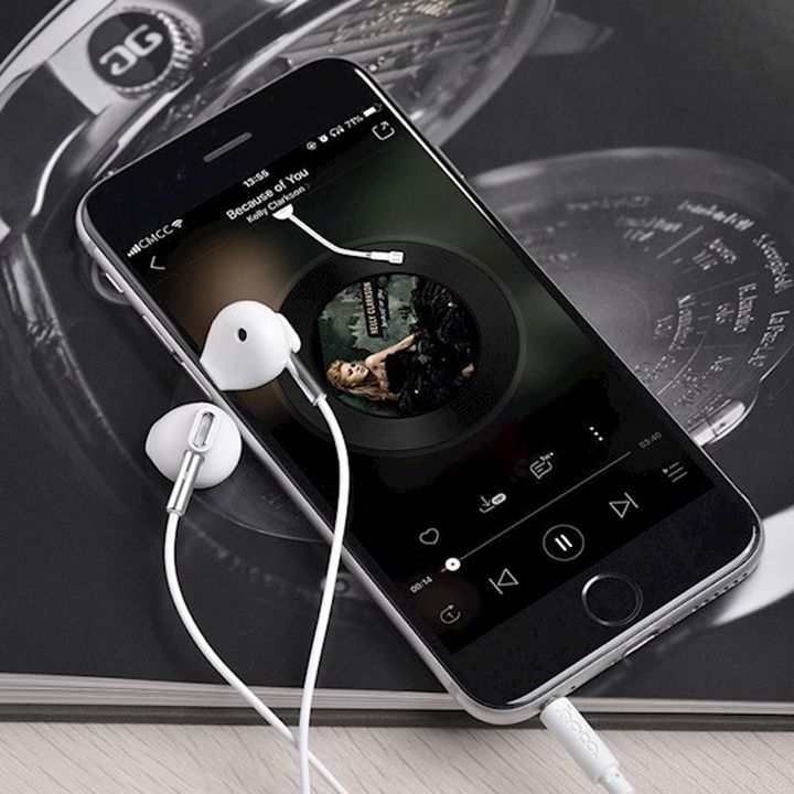 hoco-m57-sky-sound-universal-earphones-with-mic-white-photo-4