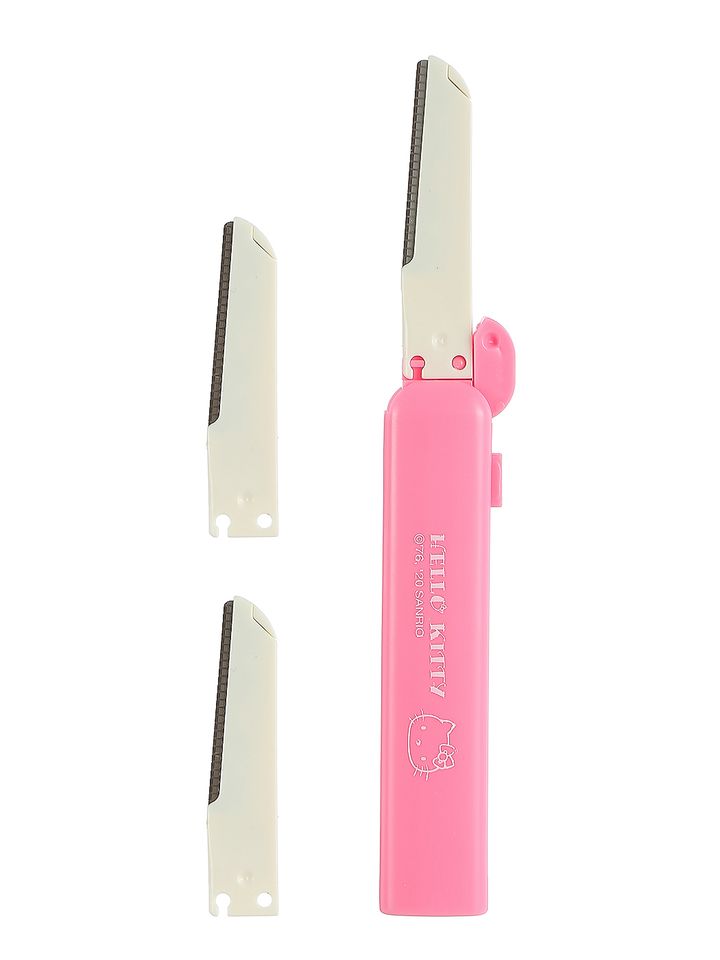 წარბის საპარსი/Sanrio Hello Kitty Eyebrow Razor (Refills x 2pcs ...