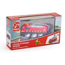 Product image of Hape Crank-Powered Train სათამაშო ტრანსპორტი