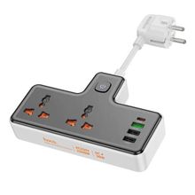 Product image of HOCO AC12A Reise 2-position expansion socket(PD30W/1C3A)(EU) black