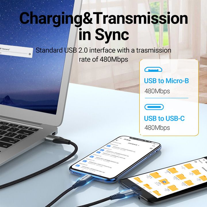 vention-cqghd-usb-20-a-male-to-usb-cmicro-b-male-y-splitter-cable-05m-gray-aluminum-alloy-type-photo-3