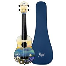 Product image of Flight TUS40 Dandelions,  Travel soprano ukulele, Baswood top,ABS B&S უკულელე