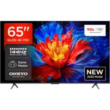 Product image of TV/ QLED/ TCL/ QLED TV 65"(165cm)/ 65P8K 4K Google TV 120Hz(VRR 144Hz/DLG244Hz) HDR10+ 2.1CH 2x10W+15W  BT5.2 Wi-Fi 2.4+5GHz DVB-T/T2/C/S/S2 2x15W Airplay2 400x300
