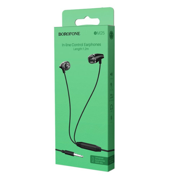 borofone-bm25-sound-edge-universal-earphones-with-mic-black-photo-3