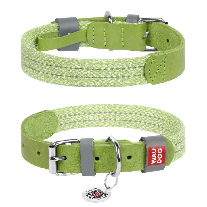 collar-dzaghlis-saqelo-qr-pasportit-mtsvane-zoma-l-38-49sm-25mm