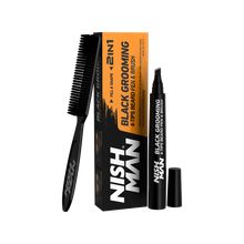 Product image of Nishman Beard Pen & Brush Black წვერის ფანქარი და ფუნჯი
