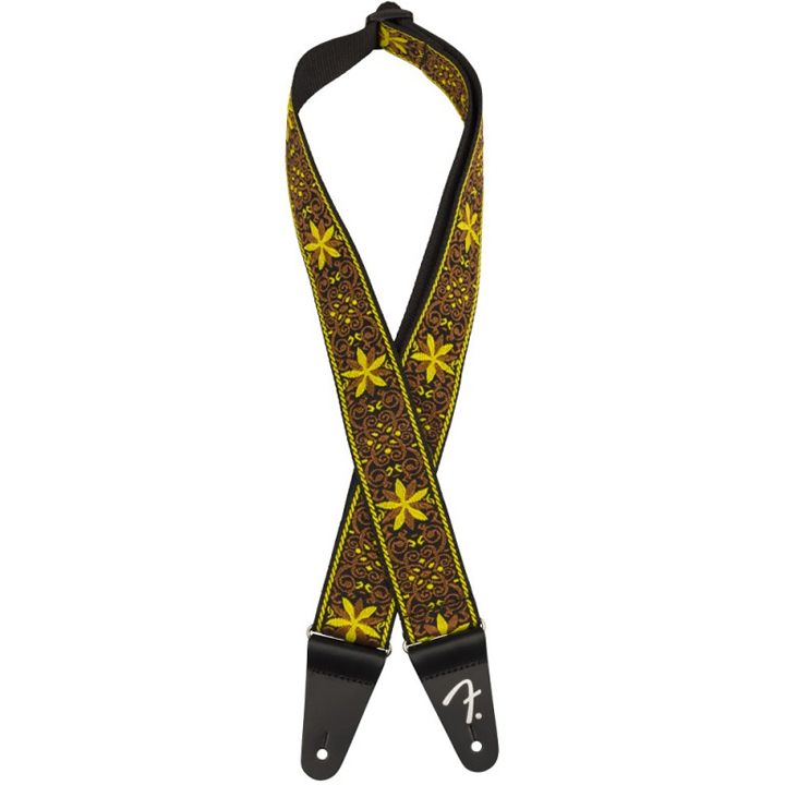 fender-pasadena-woven-strap-yellow-wallflower-gitaris-qamari