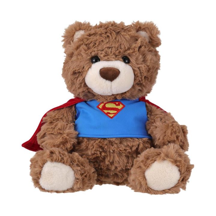 miniso-dc-collection-costume-10in-gift-bear-sitting-posture-plush-toy-superman-rbili-satamasho