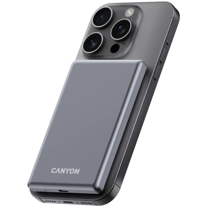 canyon-power-bank-oncharge-505-slim-magsafe-5000mah-pd20w-dark-grey-usadeno-damteni