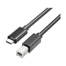 Product image of UNITEK C14140ABK USB-C to USB-B პრინტერის კაბელი 2მ