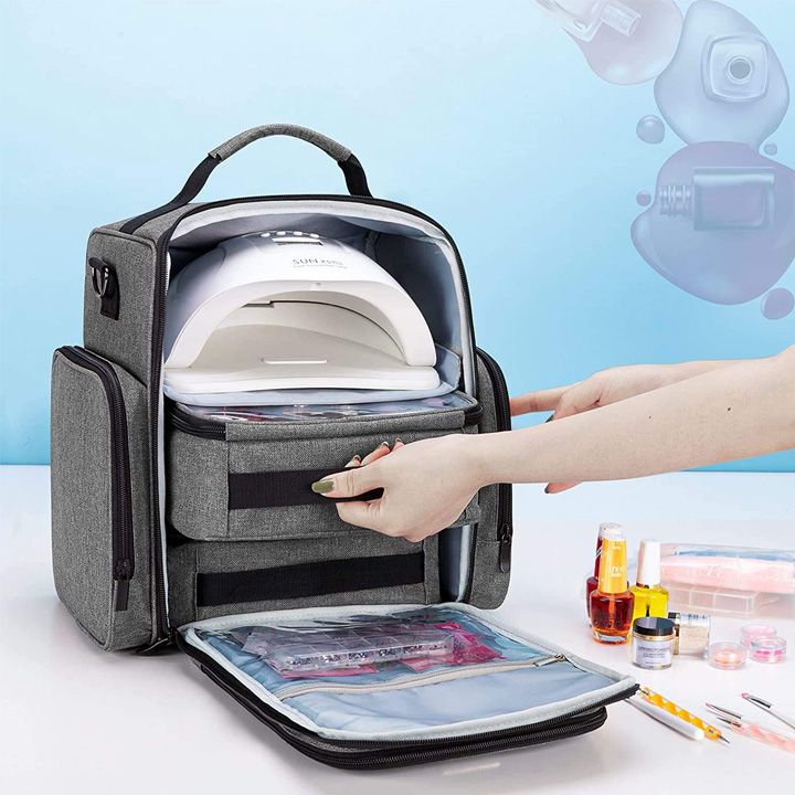 nail-polish-carrying-case-chanta-manikuris-instrumentebistvis-photo-2