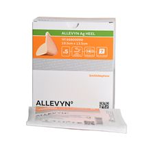 Product image of ALLEVYN AG HEEL 10.5X13.5სმ-ქუსლისთვის განკუთვნილი ვერცხლით დაფარული საფენი