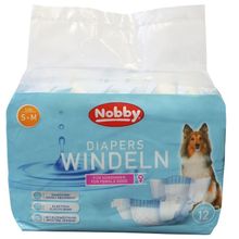 Product image of NOBBY ჰიგიენური საფენი მდედრი ძაღლებისათვის 12ც
