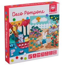 Product image of Eurekakids  Deco Pompon Kit შემეცნებითი სათამაშო