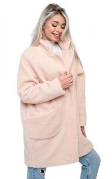 Product image of ლაბადა THE BARREL ნატურალური შალი პუდრა ვარდისფერი