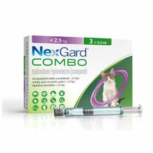 Product image of Nexgard კომბო კატის ანტიპარაზიტული პრეპარატი 2.5კგ 1ც