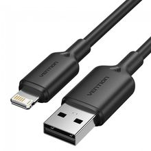 Product image of VENTION LAMBH USB 2.0 Type-A Male to Lightning Male 2.4A მობილურის კაბელი 2მ