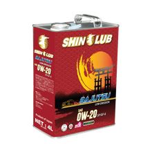 Product image of Shinolub - ძრავის ზეთი SAE 0W-20 4 ლ