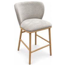 Product image of DOMINO HY-BS132-NO 16 ღია ნაცრისფერი ბარის სკამი