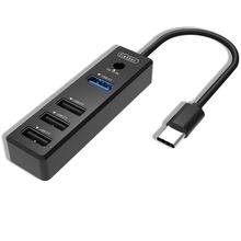 Product image of EARLDOM ET-HUB08 Type-C USB ჰაბი 