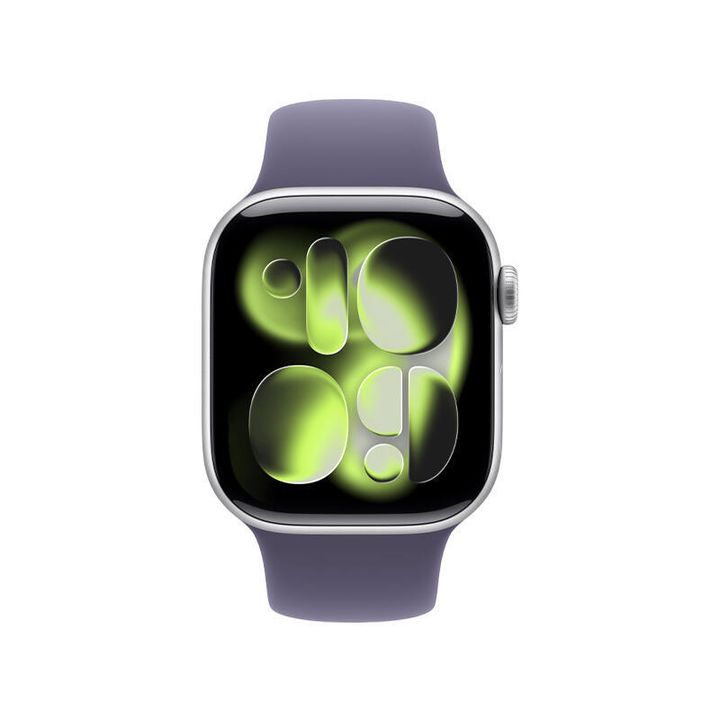 apple-watch-series-11-gps-42mm-silver-aluminium-case-with-purple-fog-sport-band-meu64-sm-smart-saati-photo-2