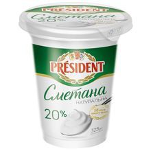 Product image of PRESIDENT არაჟანი 20% 325გრ