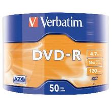 Product image of Verbatim Wrap Matt Silver 50ც DVD დისკი