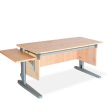 Product image of სამეცადინო მაგიდა ერგო ეკო 120 და გვერდითა თაროთი