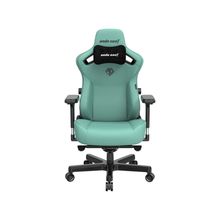 Product image of AndaSeat, Kaiser 3 AD12YDC-L-01-E-PV/C, L Size, Green PVC Leather, 4D Armrest, Built-in Lumbar (Unique Color Variant) გეიმერული სავარძელი