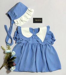 Product image of TEK•STYLE კაბა + ბონეტი