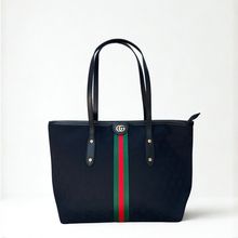 Product image of GUCCI შავი ნაჭრის ხელჩანთა