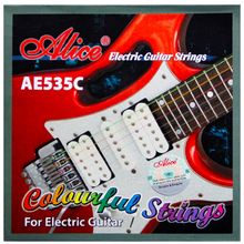 Product image of Alice AE535C-SL Colorful Electric Guitar Strings ელექტრო გიტარის ფერადი სიმები