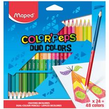Product image of Maped Color Peps Duo Colors 48 ფერი ორმხრივი ფერადი ფანქრების ნაკრები