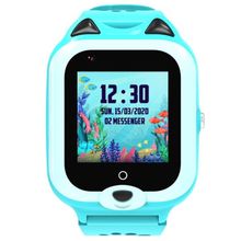 Product image of Wonlex KT22 4G GPS ცისფერი საბავშვო საათი