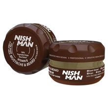 Product image of Nishman Beard & Mustache Balm წვერისა და ულვაშის ბალმი 30მლ